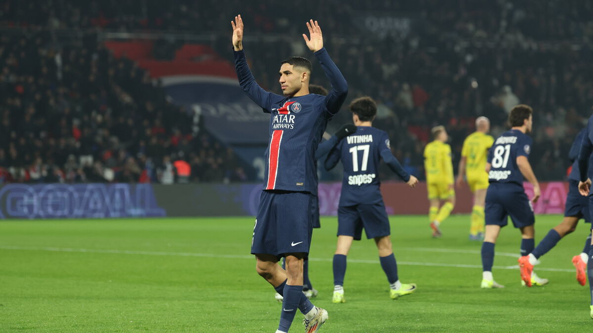 DIRECT. PSG-Nantes (1-1) : Paris domine mais reste inefficace, suivez le match au Parc des Princes