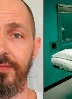 Death Row killer spews 7 sickening last words and makes obscene gesture as he's executed by nitrogen gas