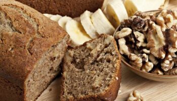 Delicious' banana bread is 'so easy' to make - and doesn't contain any eggs