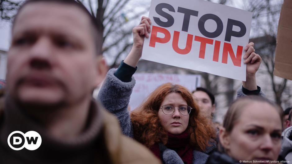 Demo gegen Putin: Russlands Opposition geeint in Berlin