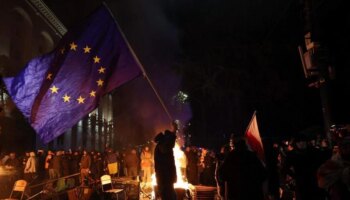 Detenidas 43 personas en Georgia en las protestas contra la suspensión de las negociaciones para la adhesión a la Unión Europea