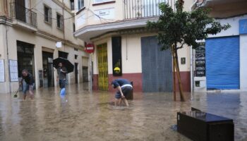 Deux semaines après les inondations: Nouvelles pluies torrentielles en Espagne