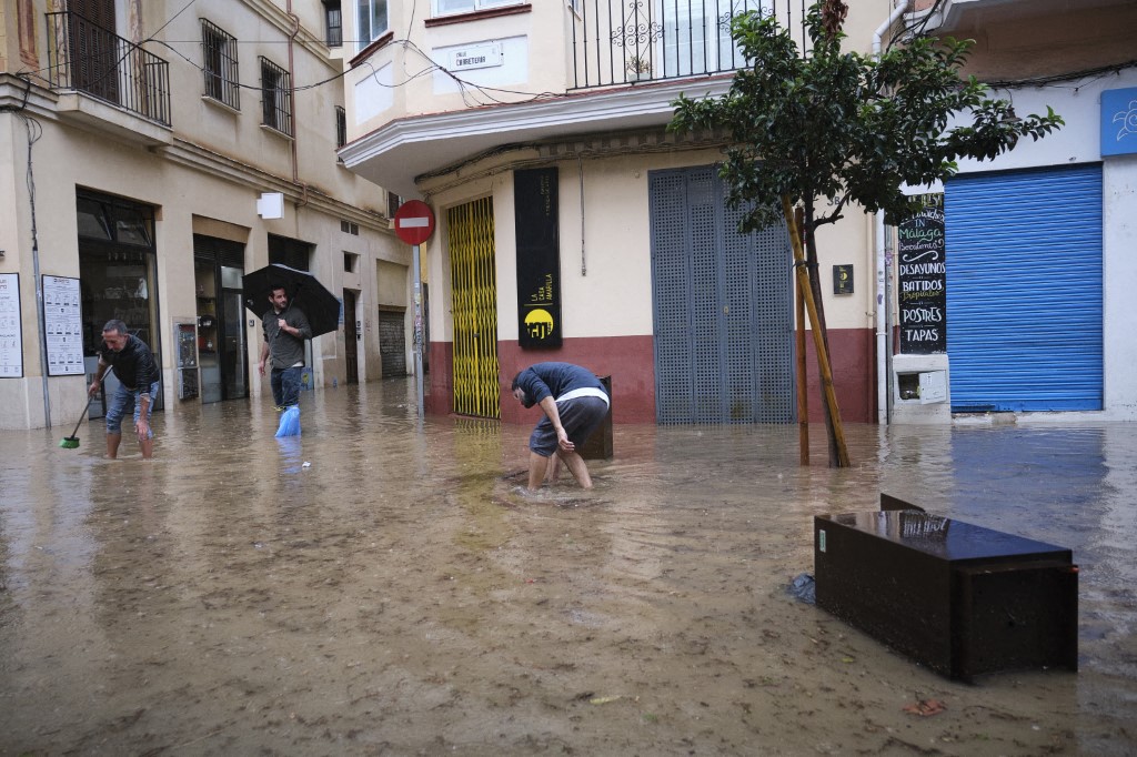 Deux semaines après les inondations: Nouvelles pluies torrentielles en Espagne