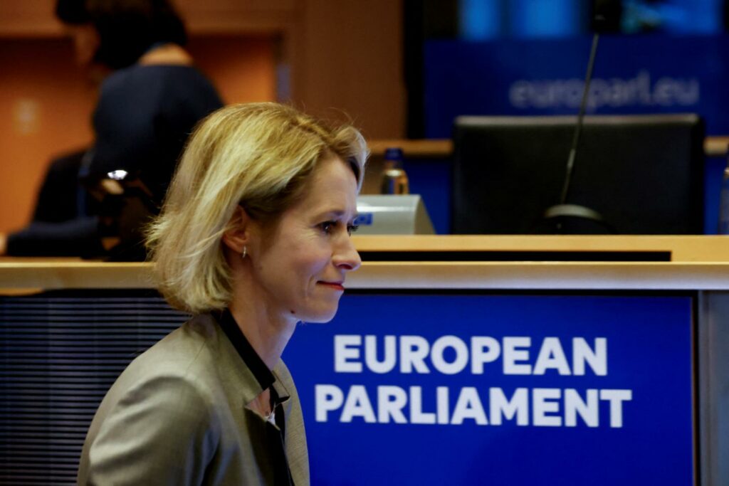 Devant les eurodéputés, Kaja Kallas défend le soutien européen de l’Ukraine jusqu’à « la victoire »