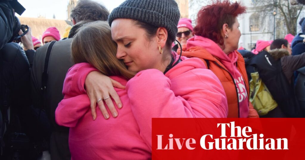 Diane Abbott warns vulnerable people could see ‘supported suicide’ as only option after assisted dying vote – UK politics live