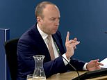 Disgraced Matt Hancock is booed at Covid inquiry as he denies painting a 'rosy' picture of NHS Covid meltdown... and renews feud with Dominic Cummings