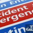 Doctors warn of ‘massive’ winter crisis in UK’s overstretched A&E departments