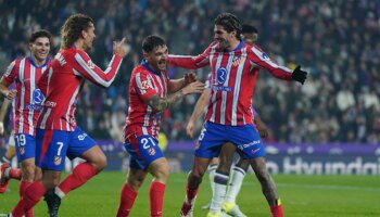 El Atlético no descansa en el séptimo duelo y ajusticia al Valladolid