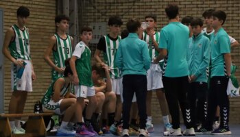 El Betis Baloncesto busca un nuevo hogar para su cantera tras el cierre por obras del pabellón de Pino Montano