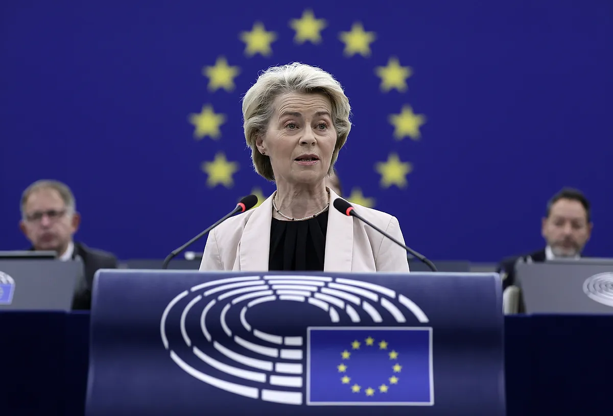 El Parlamento Europeo aprueba la nueva Comisión de Von der Leyen con el voto en contra  del PP español: "Decimos no a Ribera"