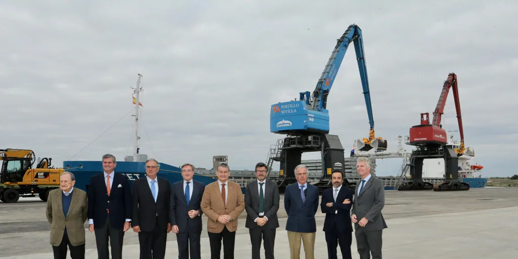 El Puerto de Sevilla inaugura su nueva terminal portuaria en su crecimiento hacia el sur