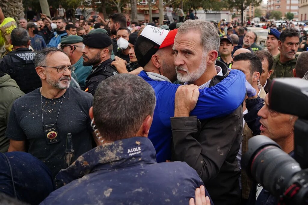 El Rey Felipe VI volverá el martes a las zonas afectadas por la Dana en la Comunidad Valenciana