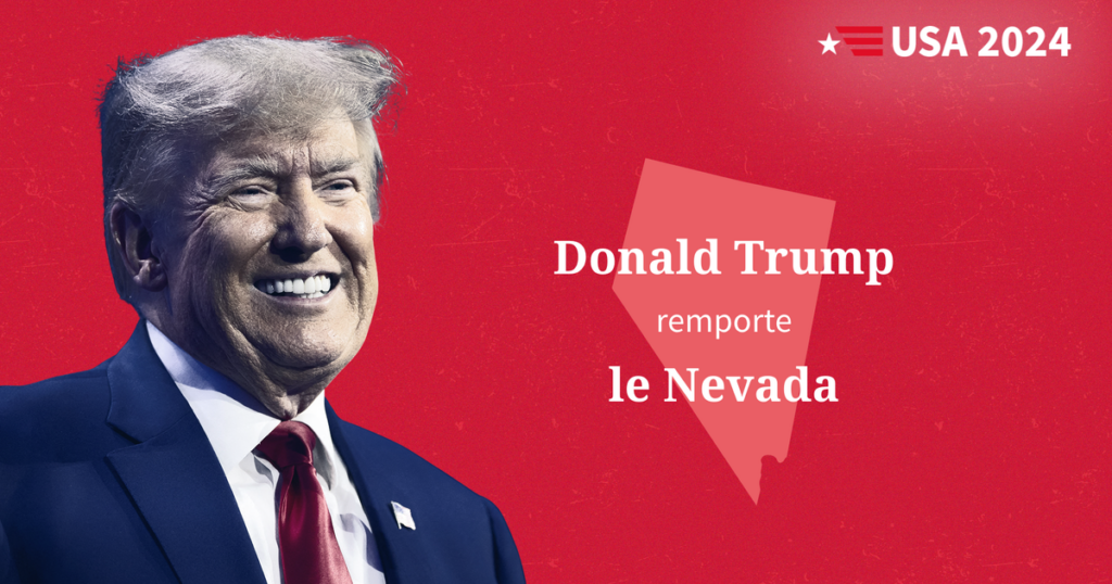 Élection présidentielle américaine : Donald Trump empoche le Nevada