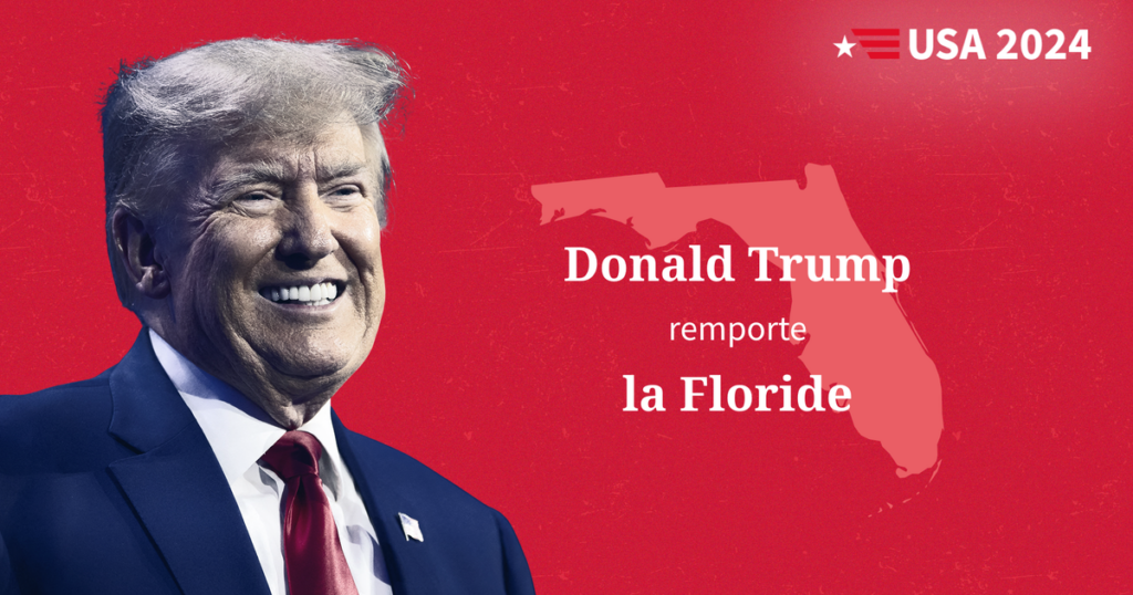 Élection présidentielle américaine : Donald Trump s’impose en Floride