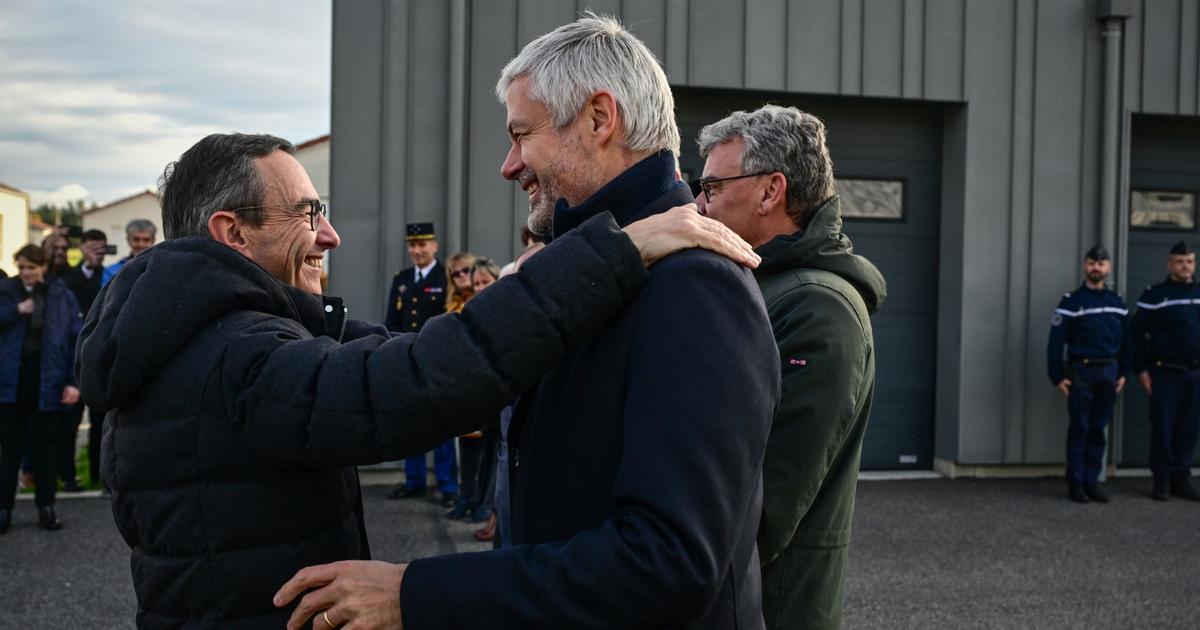 En Haute-Loire, la bonne entente de circonstance entre Wauquiez et Retailleau