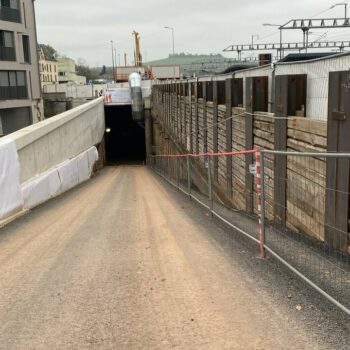 En construction depuis 2023: Un nouveau tunnel pour fluidifier le trafic dans le nord