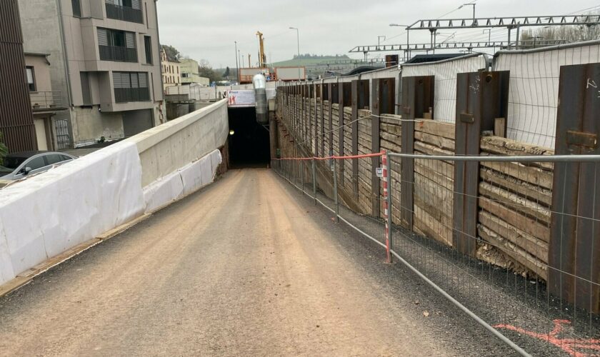 En construction depuis 2023: Un nouveau tunnel pour fluidifier le trafic dans le nord