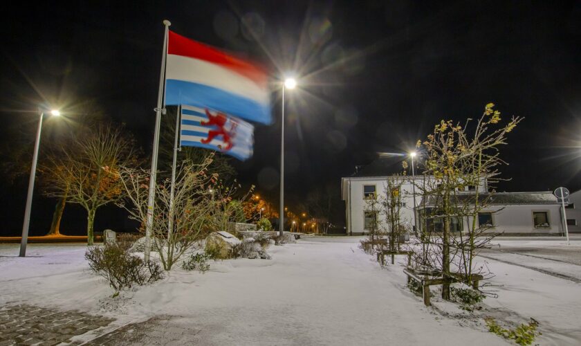 En images: Le Luxembourg se réveille sous la neige