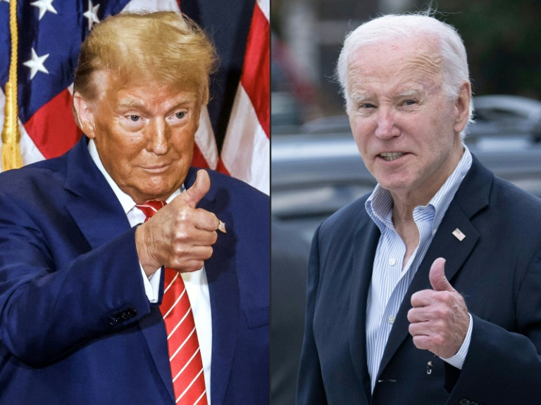 Etats-Unis: Trump, triomphant, reçu à la Maison Blanche par Biden