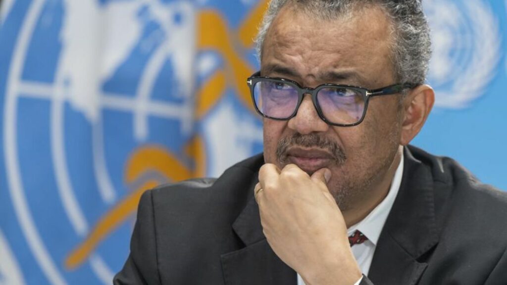 WHO-Chef Tedros sorgt sich um die Lage im Norden Gazas. (Archivbild) Foto: Martial Trezzini/Keystone/dpa