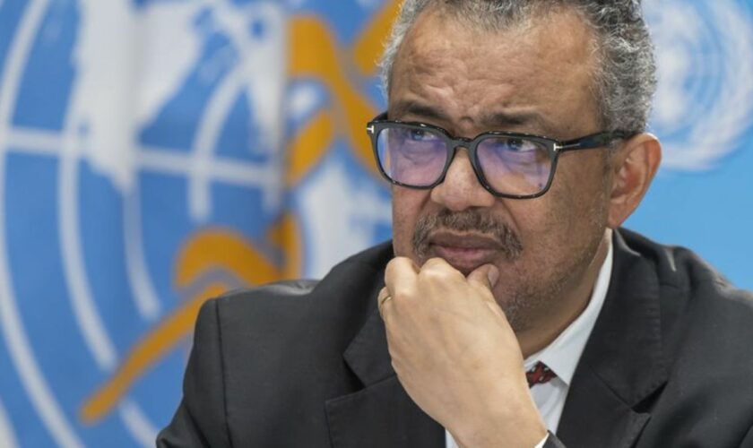 WHO-Chef Tedros sorgt sich um die Lage im Norden Gazas. (Archivbild) Foto: Martial Trezzini/Keystone/dpa