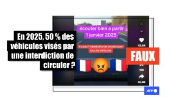 Fact check: Non, ces véhicules ne seront pas bannis dans plusieurs villes françaises en 2025