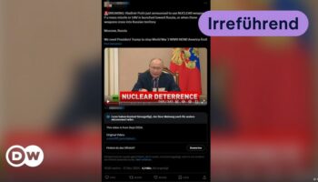 Faktencheck: Droht Putin mit Atomwaffen?