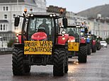 Fears far-right groups could hijack farmers' protest in London as thousands prepare to take to the streets over Rachel Reeves' 'vindictive' inheritance tax raid