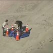 Florida locals scared to go to the beach after human head washes up in sand