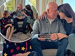 Frail Bruce Willis seen in rare snaps as actor celebrates Thanksgiving with family amid dementia battle