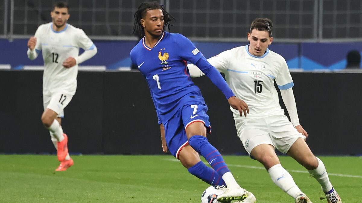 France-Israël (0-0) : Michael Olise, toujours au stade de l’apprentissage