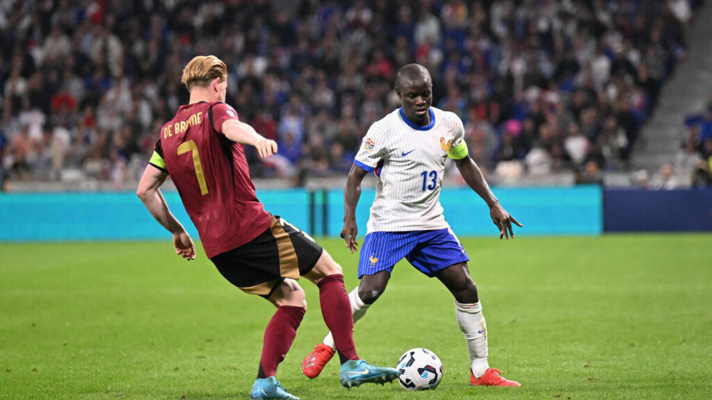 France-Israël : N’Golo Kanté très probable capitaine des Bleus