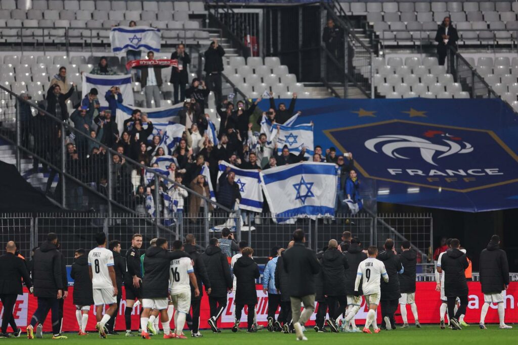 France-Israël : le match s’est déroulé dans le calme, un bref incident en tribunes