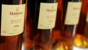 Hennessy suspend son projet de mise en bouteille du cognac en Chine