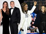 How Clooney, Oprah and Beyonce led the celebrity charge to back Kamala Harris but are silent now Donald Trump has smashed through with a resounding win