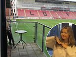 How YOU can get a flat overlooking a football stadium: Inside the homes with a 'free Premier League season ticket' - where one resident has men asking for dates just to watch matches