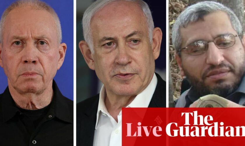 ICC issues arrest warrants for Benjamin Netanyahu, Yoav Gallant and Mohamed Deif – Middle East live