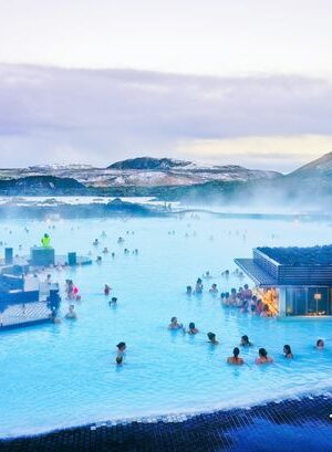 Iceland's iconic Blue Lagoon forced to evacuate after volcano erupts without warning