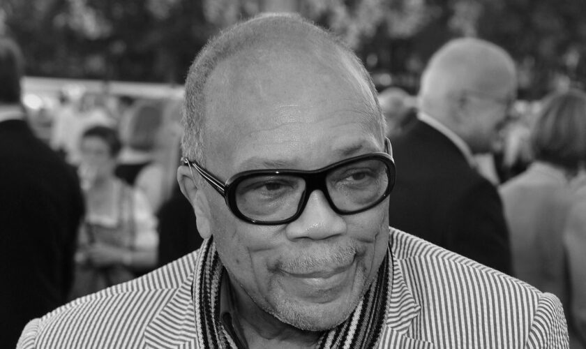 Quincy Jones, US-amerikanischer Jazztrompeter und Musikproduzent