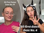 'I'm going on 50 first dates - or at least until I'm bored': Inside the rise in batch dating as Gen Z play the field to the extreme in the hope of finding love