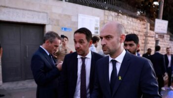 Incidente diplomático entre Francia e Israel en plena visita del ministro de Asuntos exteriores galo a Jerusalén