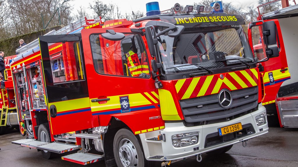 Intervention à Esch-sur-Alzette: Un incendie est en cours en pleine ville