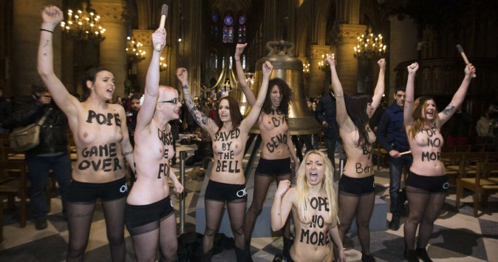 «Je veux m’excuser auprès des catholiques» : l’ex-Femen Marguerite Stern revient sur son ancien militantisme contre la religion