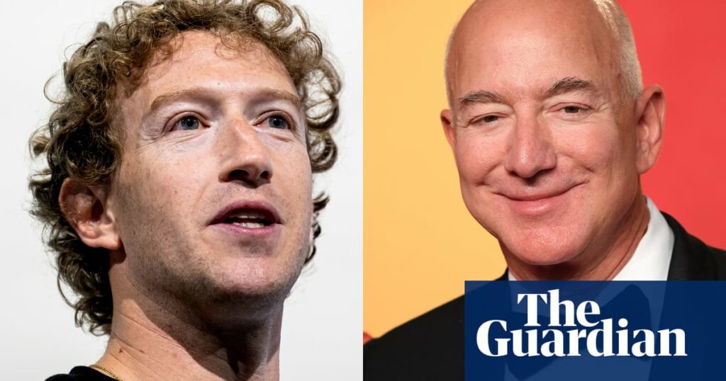 Jeff Bezos, Mark Zuckerberg and other business leaders congratulate Trump