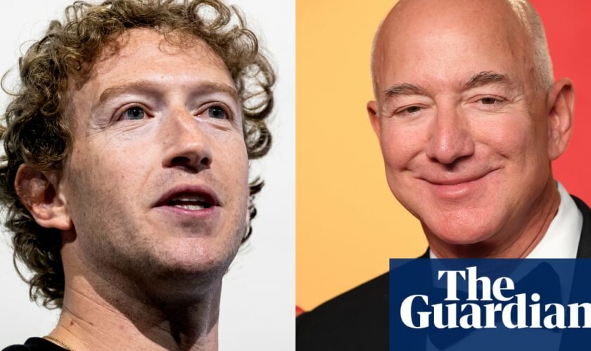 Jeff Bezos, Mark Zuckerberg and other business leaders congratulate Trump