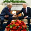 Joe Biden reçoit Donald Trump à la Maison Blanche