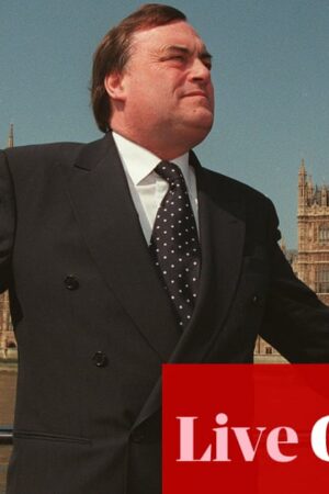 John Prescott, Labour deputy prime minister under Tony Blair, dies aged 86 – UK politics live