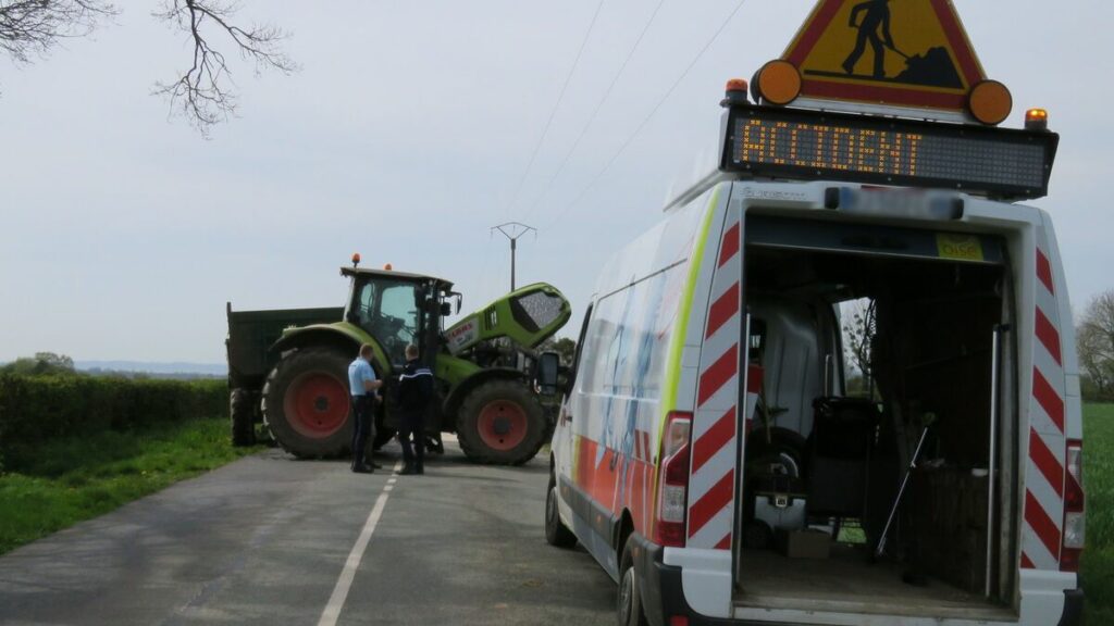 Jouy-le-Moutier : un agriculteur meurt écrasé par son tracteur