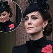 Kate Middleton's Remembrance Day pain: Emotional Princess of Wales appeared 'sad but regal' at Cenotaph, says body language expert