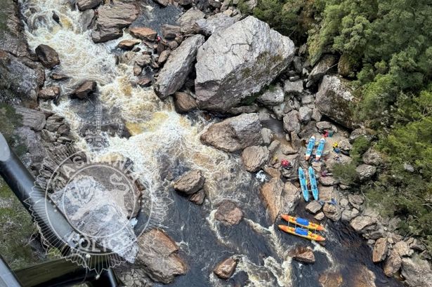 Kayaking tourist has leg amputated in 20-hour rescue after getting trapped in white water rapids